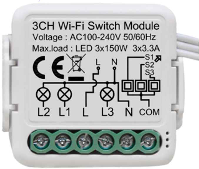 WIFI 3G+BLE WITH NEUTRAL LINE